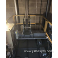 Elevator shaft made of high-strength steel